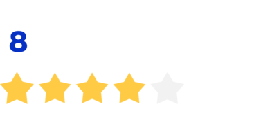 4 sterren - cijfer 8