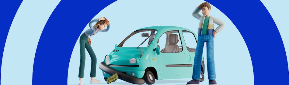 mensen uit raam auto
