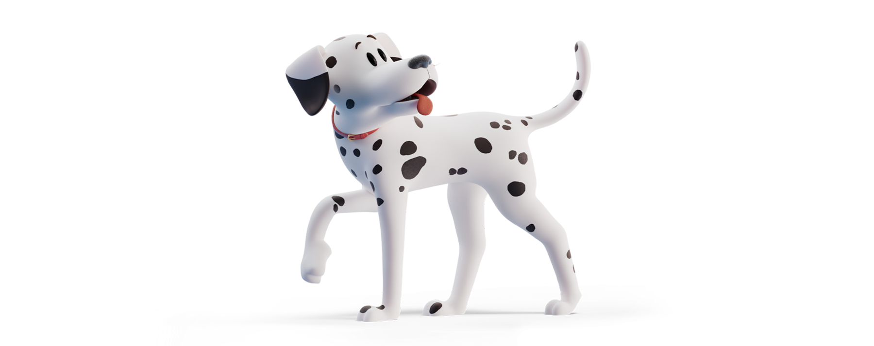Blije en gezonde hond