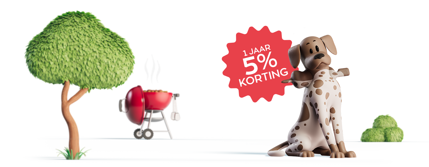 Oh ooh, je hongerige hond slikt tijdens de barbecue een hele saté in, mét prikker