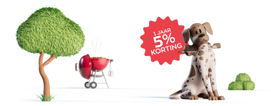 Oh ooh, je hongerige hond slikt tijdens de barbecue een hele saté in, mét prikker