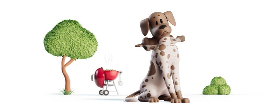 Hond saté