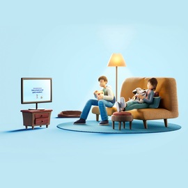 Huisdieren met Roos en Matthijs op de bank