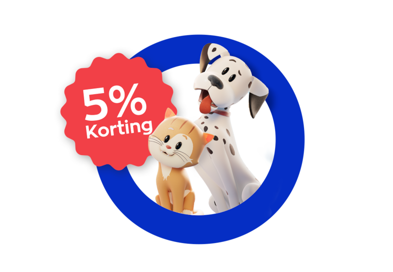 Hond en kat zijn blij met huisdierenverzekering