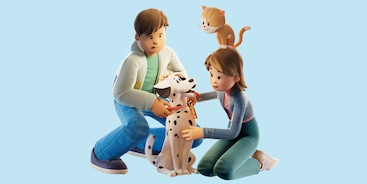 Dierenprofessional met kat
