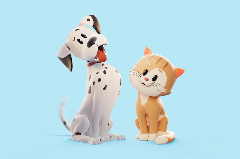 Hond en kat