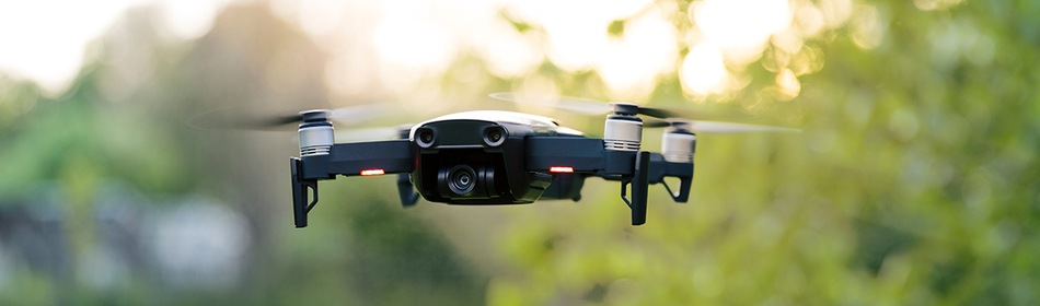 Vliegende drone