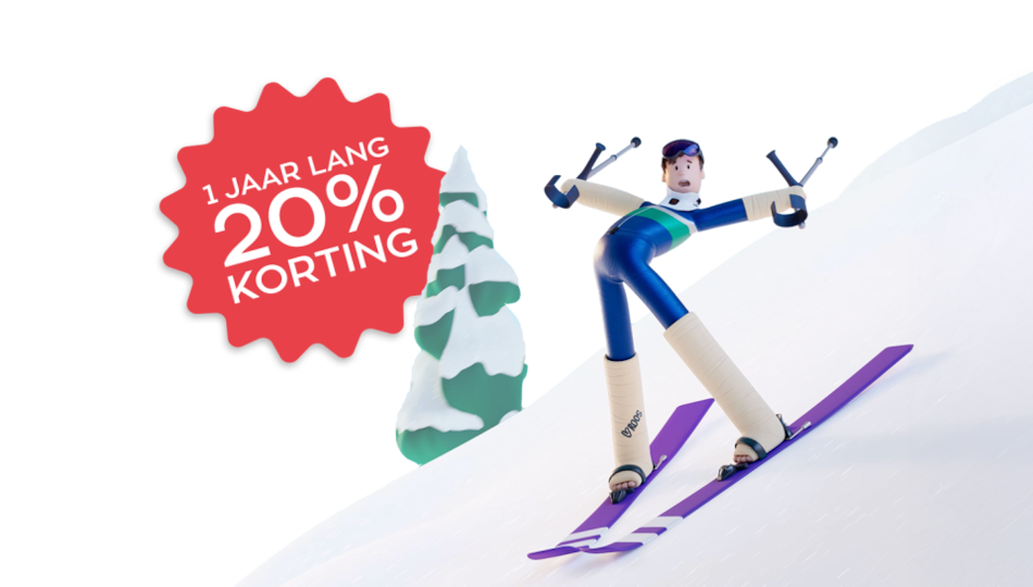 Matthijs geniet van vakantie met 20% korting