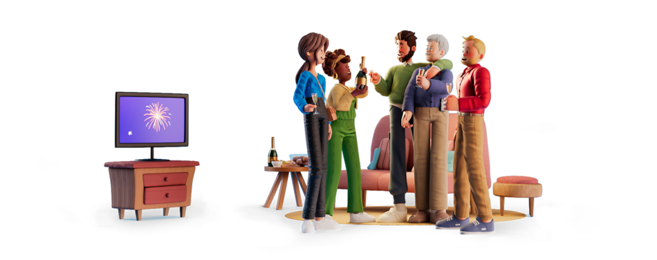 Zware kerstboom tillen