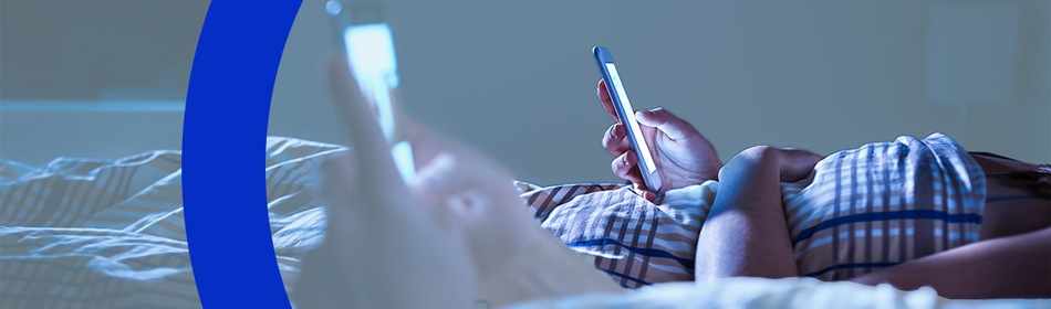 slaap licht telefoon bed